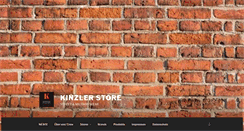Desktop Screenshot of kinzler-store.com